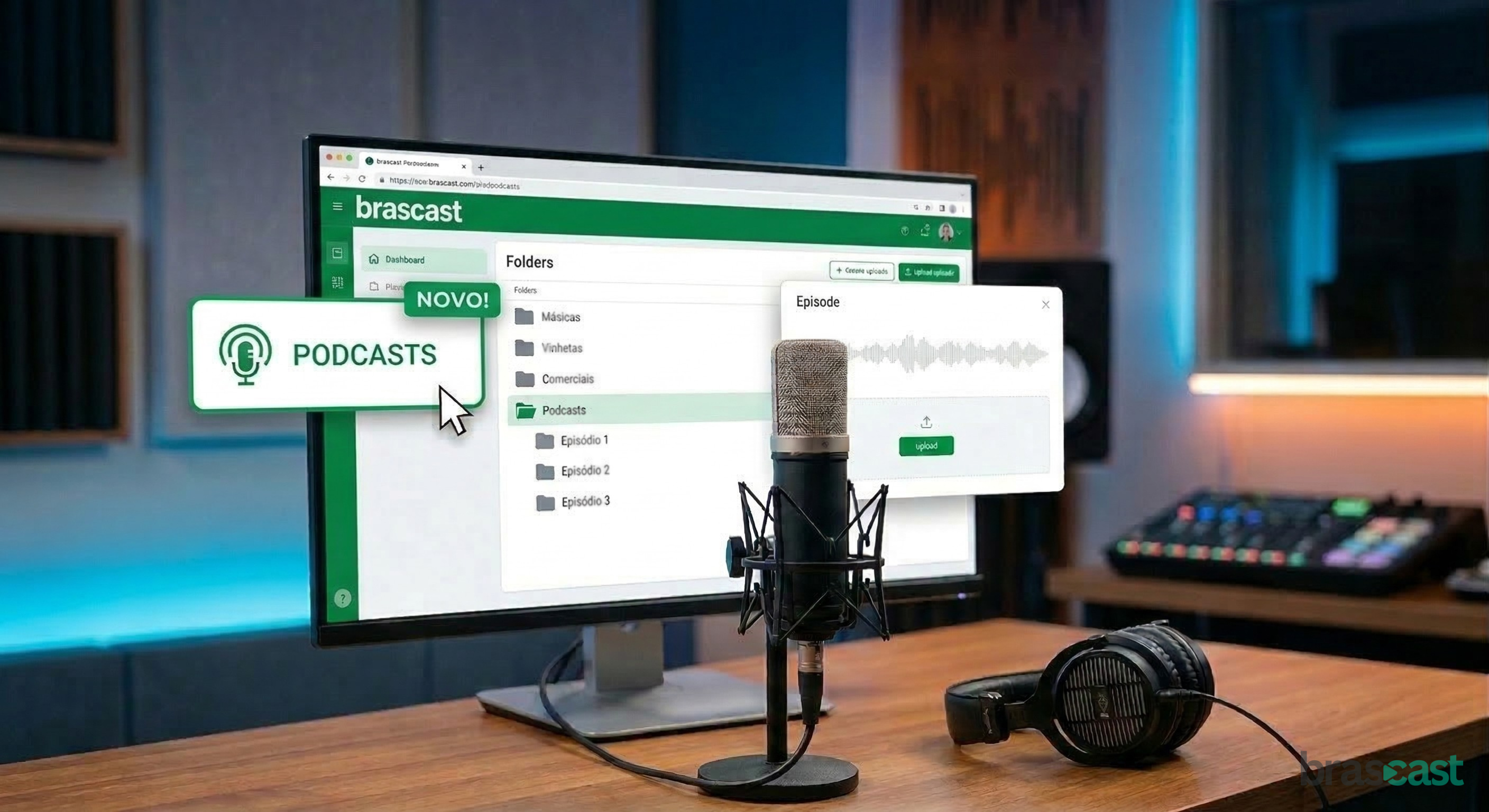 Chegou o Novo Módulo de Podcast!