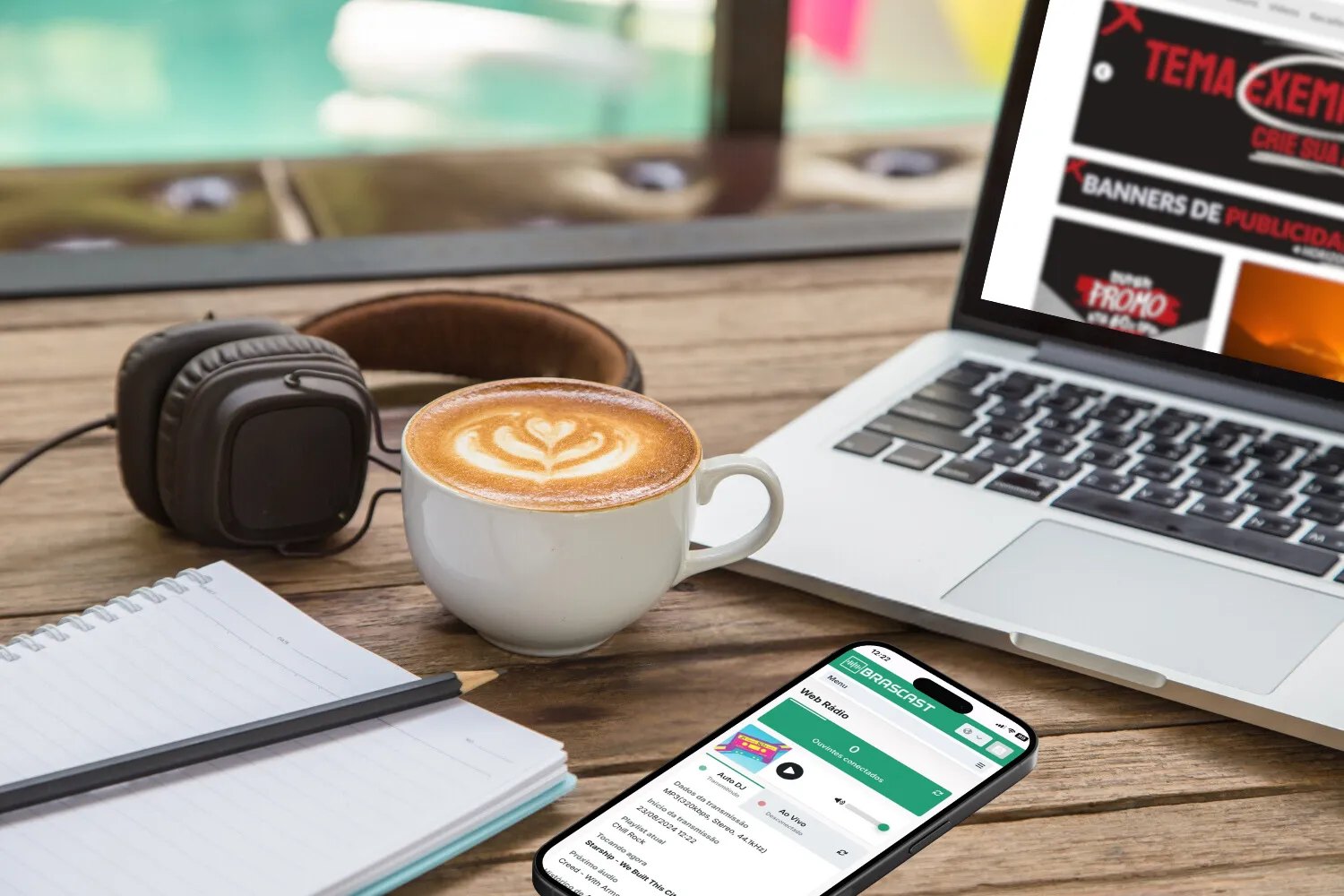 A importância do site para Web Rádio